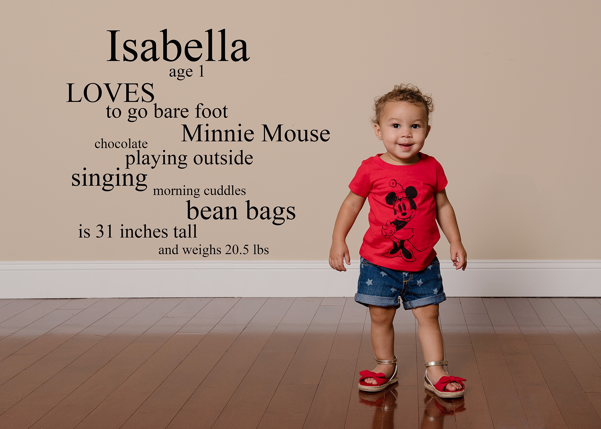 Children Session | Isabella milestones | Lori Pickens Photography