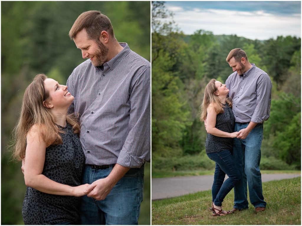 heather and andy engagement session dupont park lori pickens photography