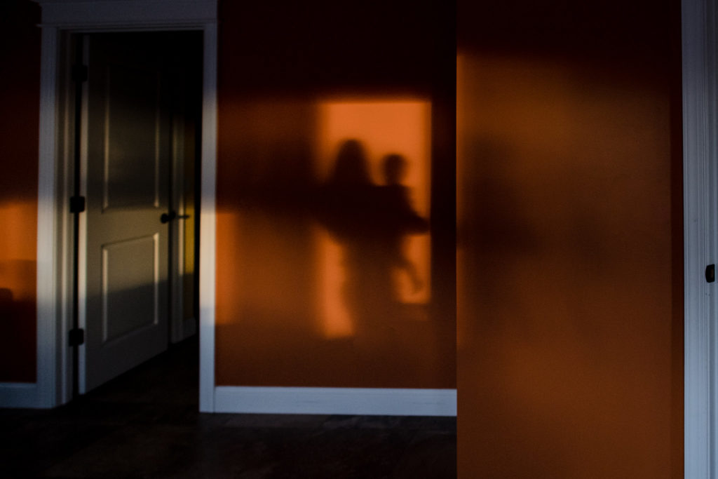 ClickPro Shadow of Woman holding a child